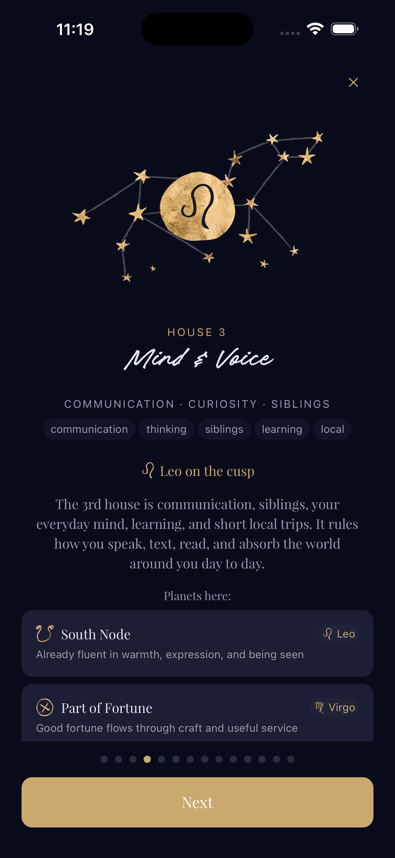 Rebel Spirit Astrology guided house walkthrough